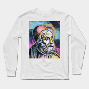 Al Tabari Portrait | Al Tabari Artwork 10 Long Sleeve T-Shirt